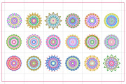 Colorful Mandala, a Decorative Illustration by 611 Studio (Thumbnail 2 of 4)