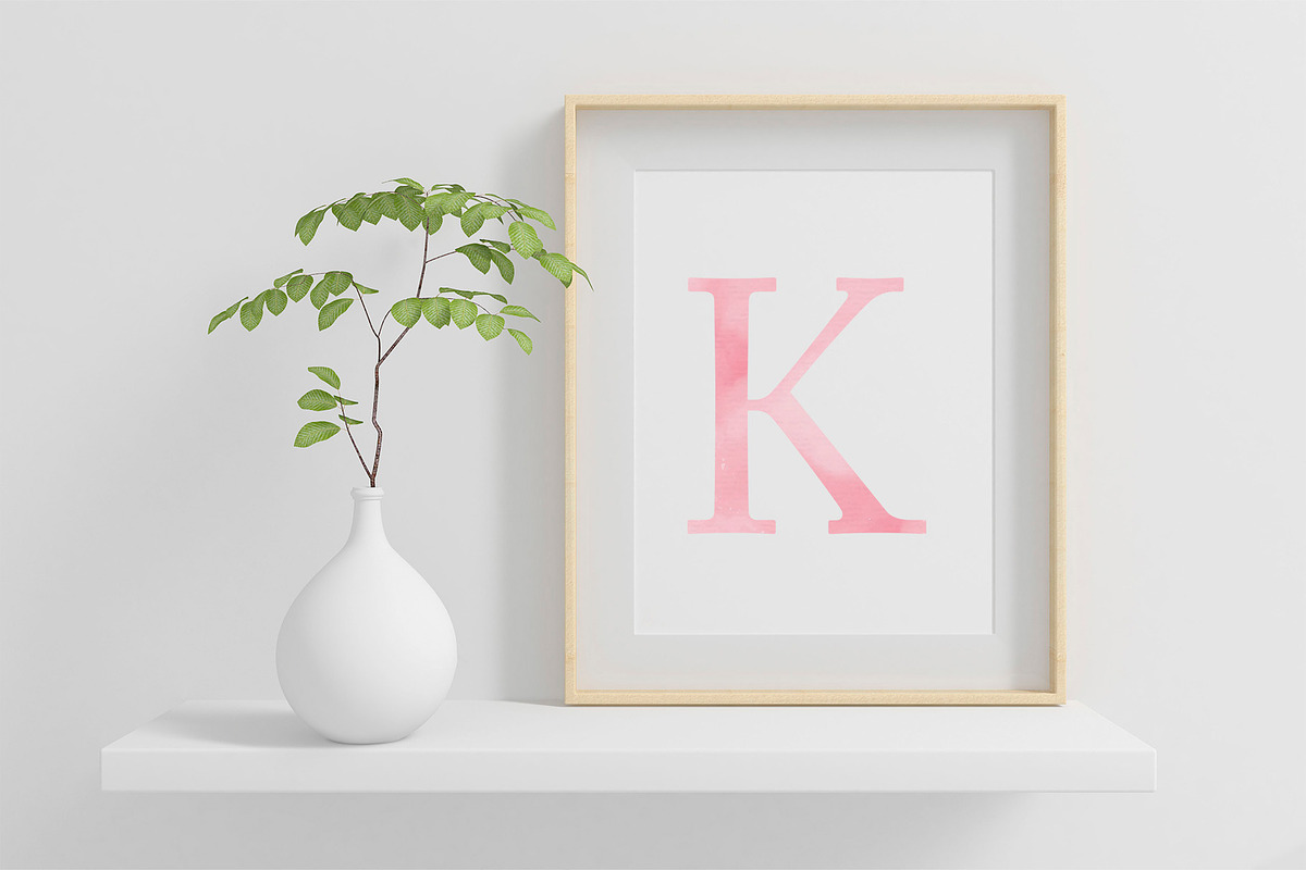 Pink Alphabet Clipart, ABCs, PNG, an Object Illustration by Wild Honey Design Co. (Photo 2 of 3)