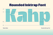 Ralton - Rounded Inktrap Font, a Sans Serif Font by Graptail (Thumbnail 2 of 14)