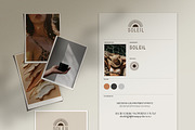 Soleil Branding Board Kit + Logo, a Branding & Logo Template by CC CREATIVE CO (Thumbnail 9 of 9)