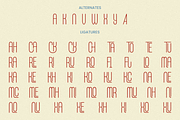 Ultra Condensed Sans Font - Rakolta, a Sans Serif Font by RagamKata (Thumbnail 10 of 10)
