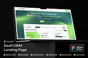FluxCRM - SaaS CRM Website UI KIT, an UI Kit Template by Creative Perspective (Thumbnail 1 of 7)