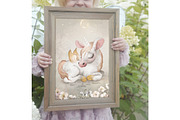 Flower circus.Watercolor vintage set, a Texture Illustration by TanyaSchuka (Thumbnail 6 of 15)
