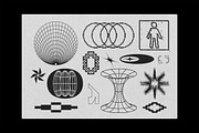 Experimental MIX Shapes Kit, a Graphic by Vanzyst (Thumbnail 7 of 14)