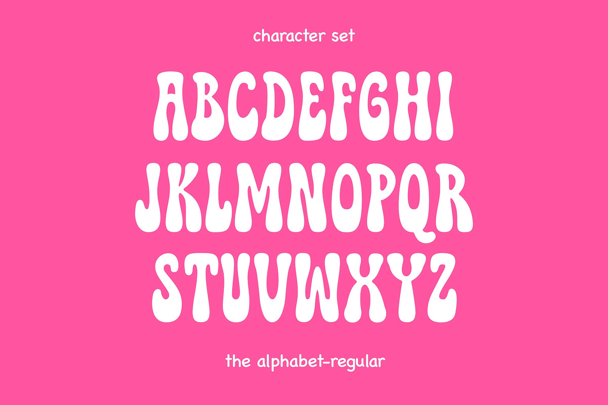 Sushi Groove Font - Groovy Font, a Handwritten Font by ariodsgn (Photo 2 of 8)