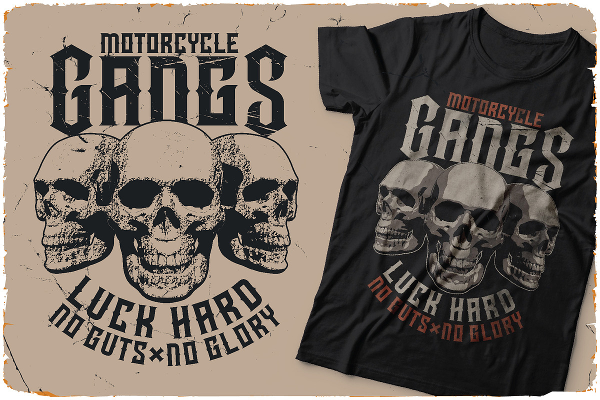 Hell Rider Label Font, a Blackletter Font by VozzyStock (Photo 10 of 14)