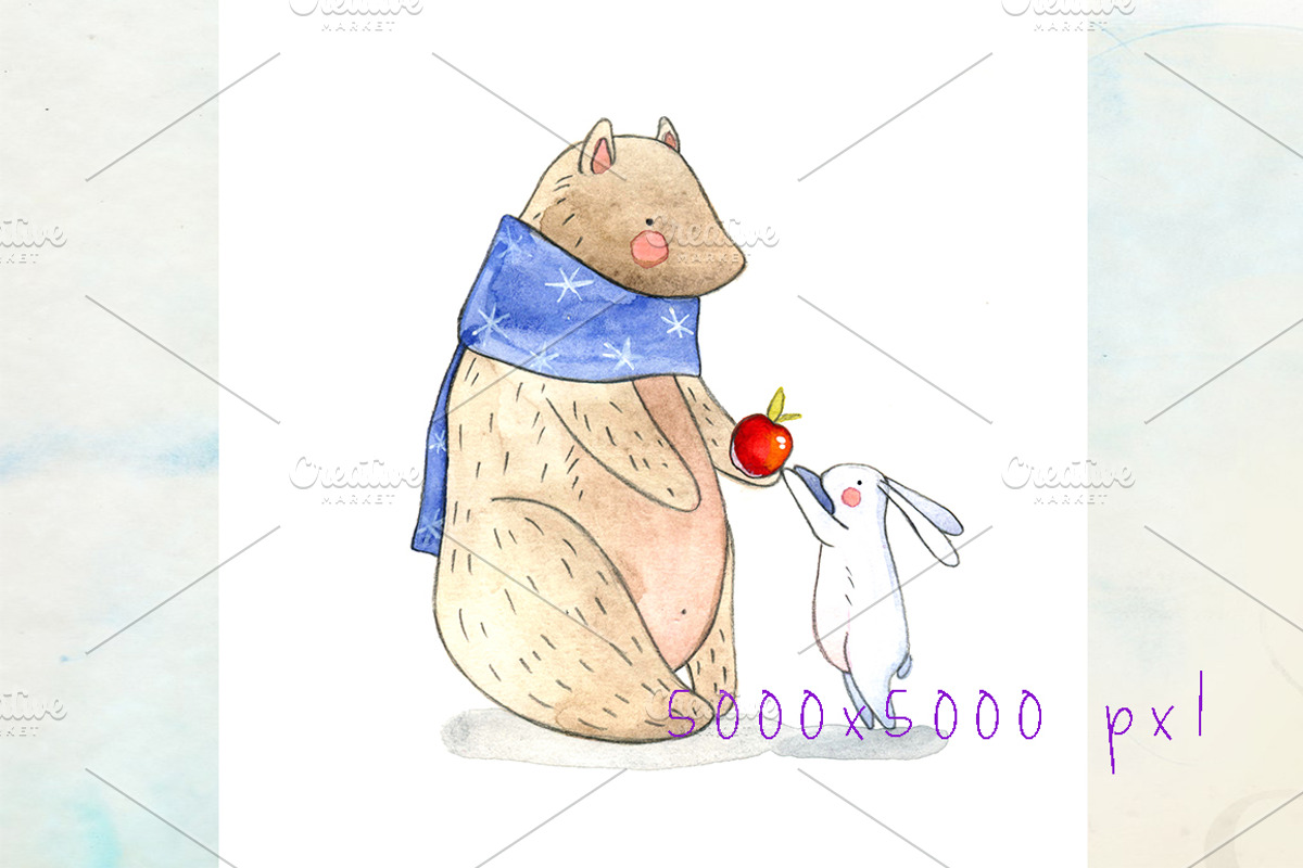 Best friends forever, an Animal Illustration by Vavavka (Photo 2 of 10)