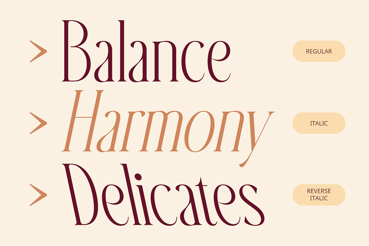 Baige – Condensed Font, a Serif Font by Craft Supply Co. (Photo 3 of 8)