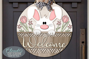Easter Bunny SVG Laser Cut Files