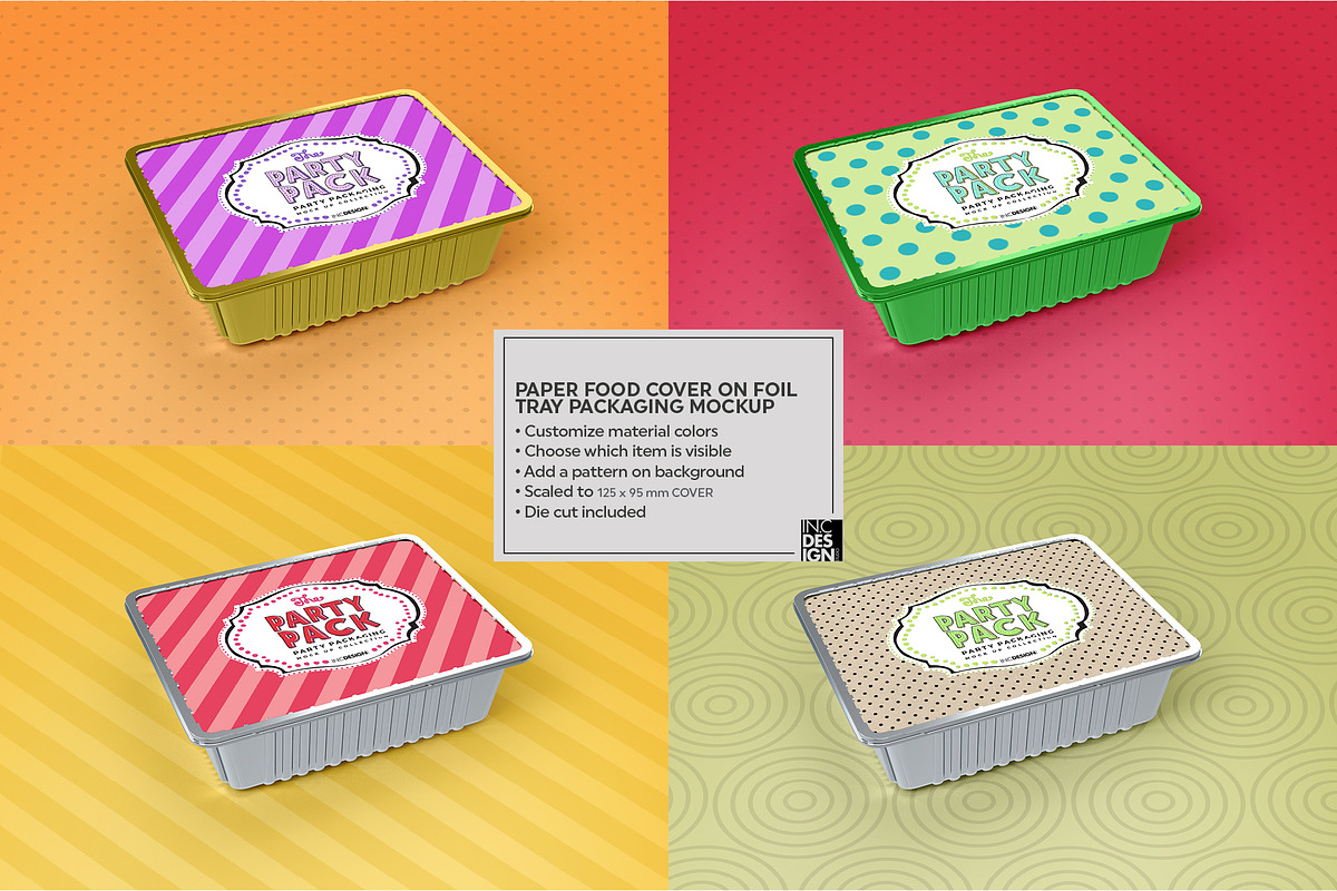 Vol.3 Party Packaging MockUps, a Packaging Mockup by INCDesign (Photo 17 of 18)
