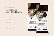 Gandhara Sanctuary - Roll Up Banner, a Print Template by Fannan Studio (Thumbnail 1 of 3)