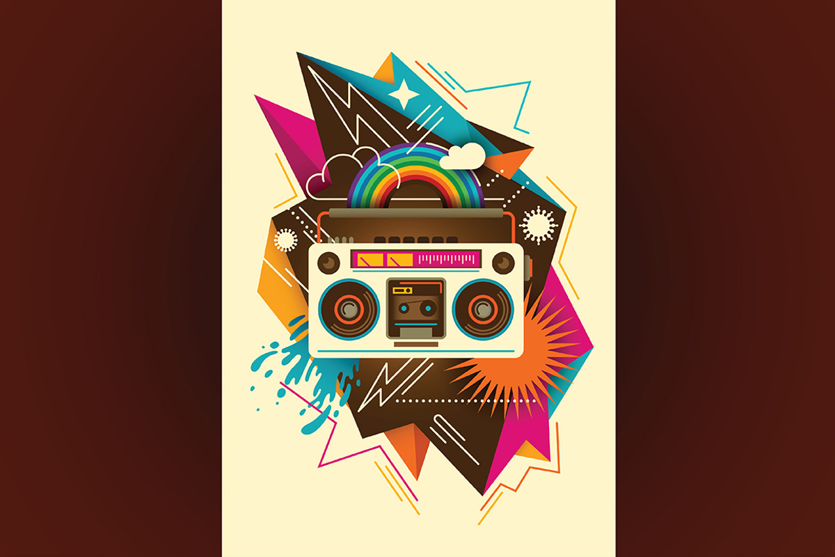 Party posters., an Illustration by Radoman (Photo 3 of 6)
