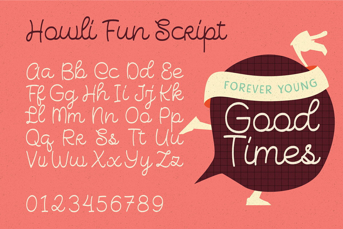Howli - Playful FontPack, a Font by Adam Fathony (Photo 16 of 17)