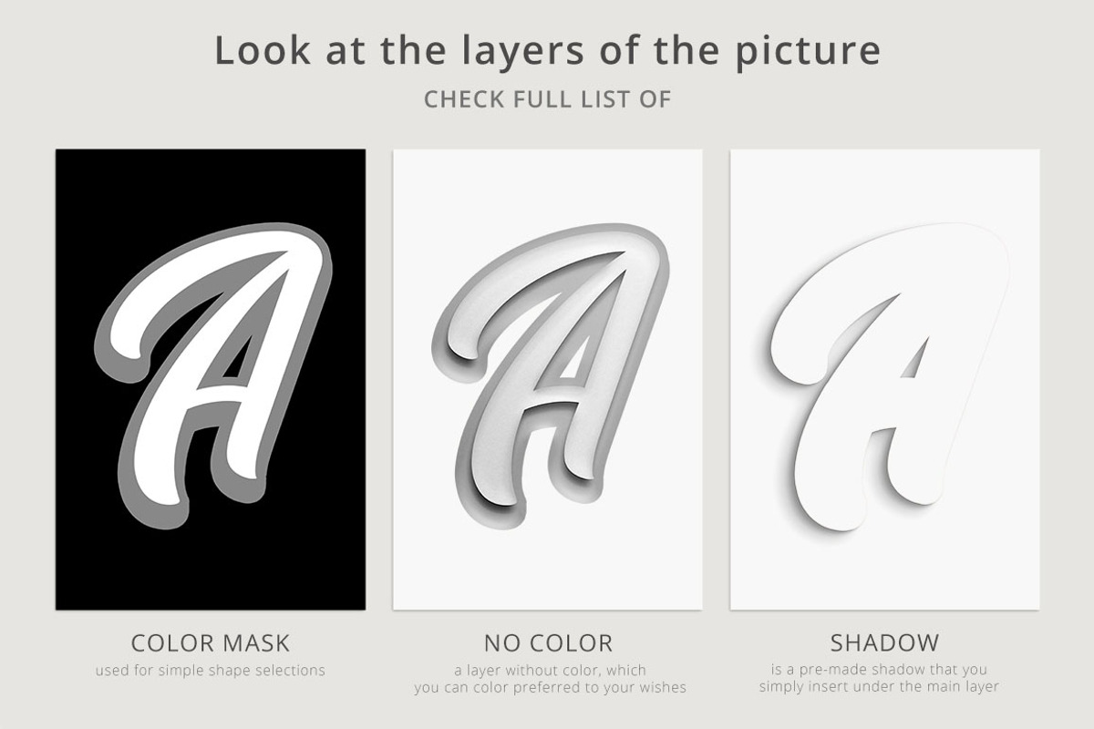 Double Paper Cut Effect & Lettering, a Graphic by TVartworks (Photo 7 of 13)
