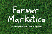 Farmer Marketica | Natural Hand Draw, a Script Font by Yuby Creative (Thumbnail 1 of 9)