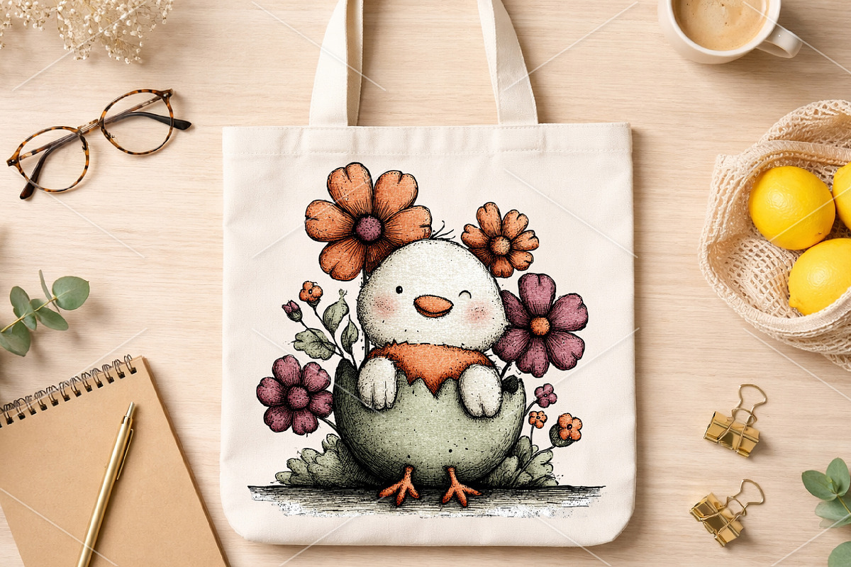 Whimsical Spring Animal Clipart PNG, an Illustration by Canvas Craft (Photo 6 of 7)