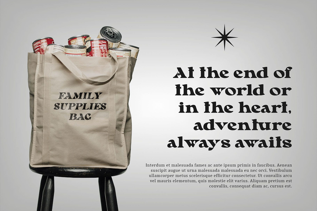 Rayken Blur, a Serif Font by Craft Supply Co. (Photo 6 of 8)