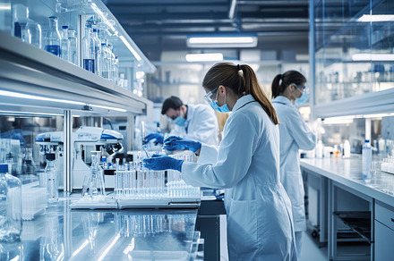 Researchers conducting experiments,, a Health & Medical Photo by Pixeness