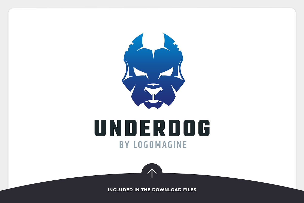 Underdog Logo Template, a Branding & Logo Template by LOGOMAGINE (Photo 8 of 16)