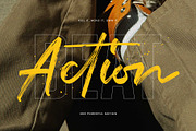 Relsika - Rough Script, a Script Font by Arterfak Project (Thumbnail 5 of 12)