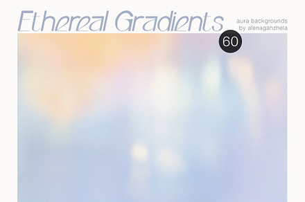Ethereal Gradients - aura textures, a Background Graphic by alenaganzhela