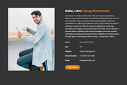 Faruq - Developer Portfolio HTML, a Bootstrap Template by Themeplaza (Thumbnail 2 of 7)