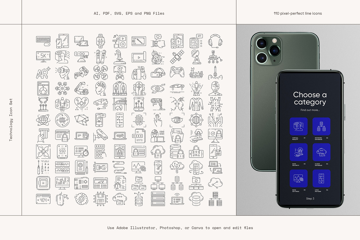 Mega Bundle 20 in 1, an Outline Icon by iStar Design (Photo 6 of 22)
