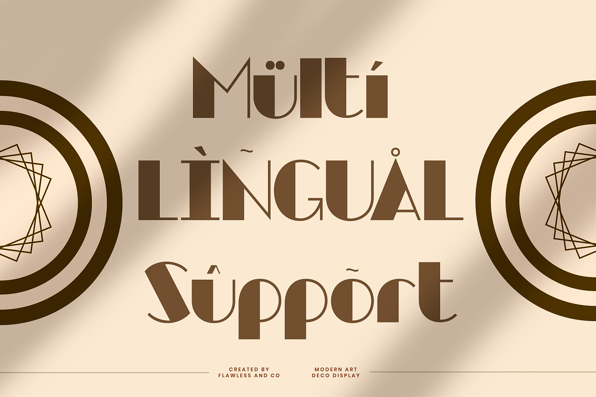 Varcha - Modern Display Font, a Font by Flawless And Co (Photo 8 of 10)