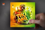 Tiki Bar Flyer, a Flyer Template by MonkeyBOX (Thumbnail 3 of 3)