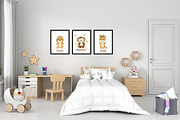 Baby Animals Clipart & Patterns, an Animal Illustration by JT_Design_Art (Thumbnail 8 of 10)