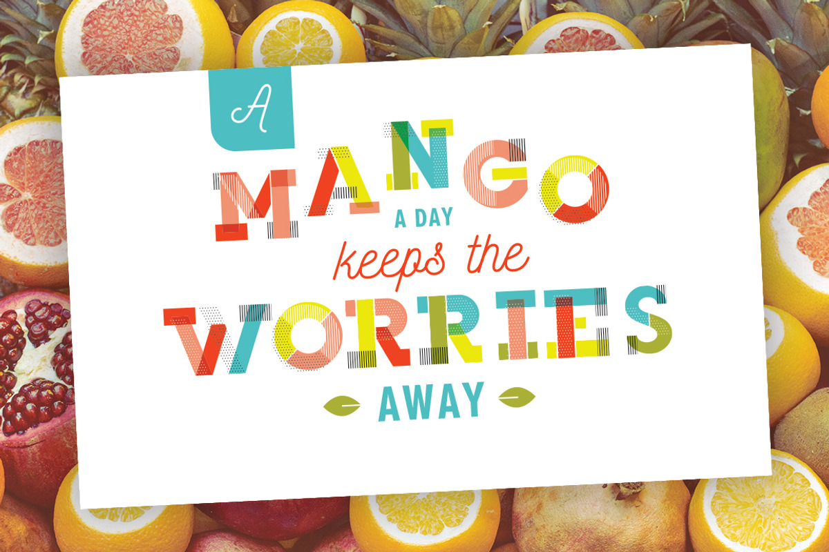 Beach Towel Color Font, a Slab Serif Font by Anugraha Design (Photo 4 of 8)