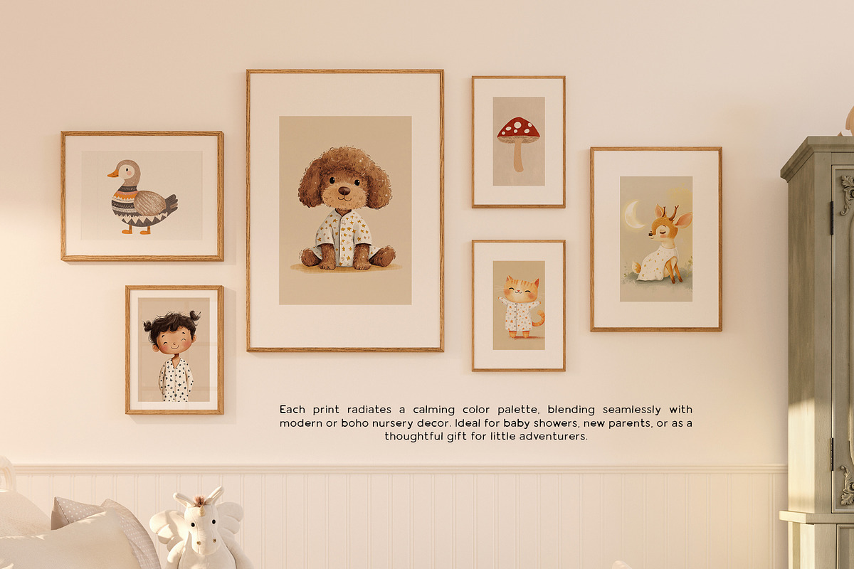 Picture of Whimsical Nursery Wall Art