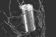 Silver 250ml Aluminum Can 3D Model, an Object 3D Model by rebrandy (Thumbnail 2 of 7)