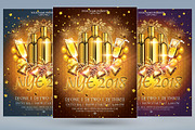 NYE 2018, a Flyer Template by tmcom (Thumbnail 1 of 2)