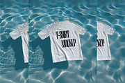 T-Shirt Mockup Pool, an Apparel Mockup by TheMockeryShop (Thumbnail 1 of 2)