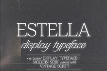 Estella | Display Typeface