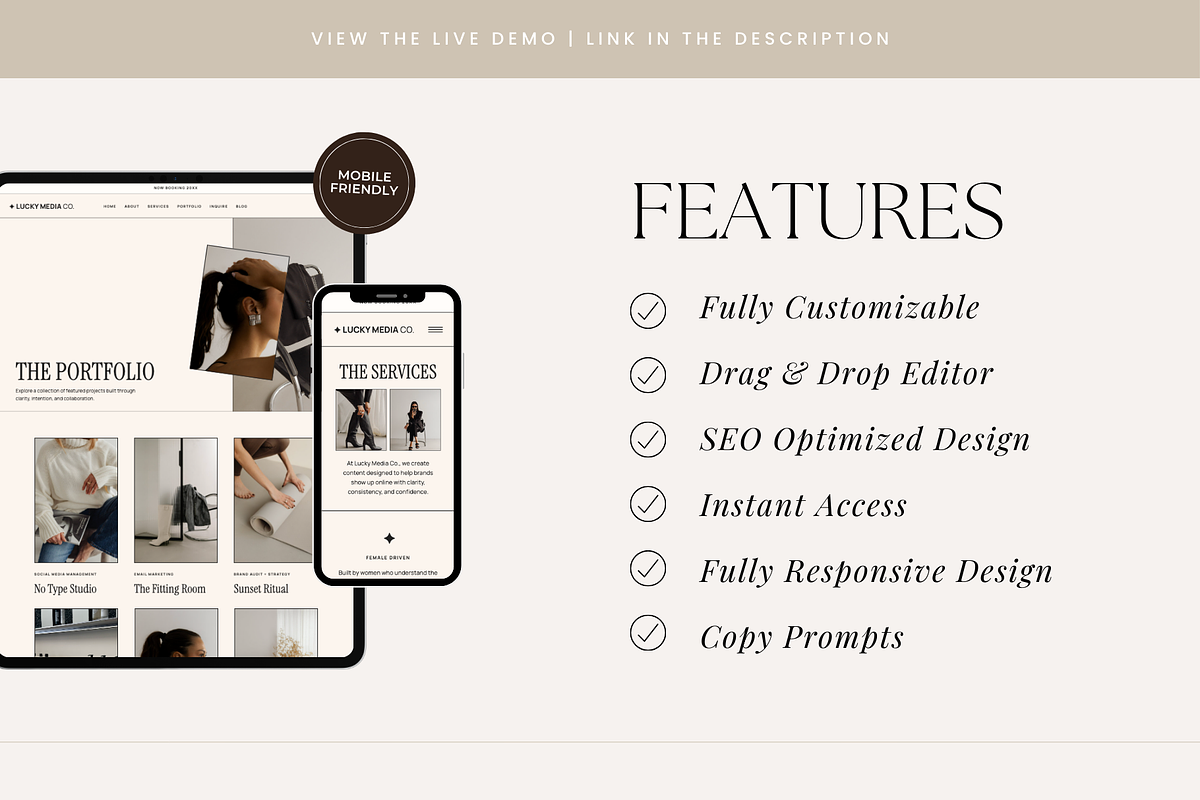 Showit Website Template | Agency, a Websites & App Template by Rosetta Lane Design (Photo 5 of 10)