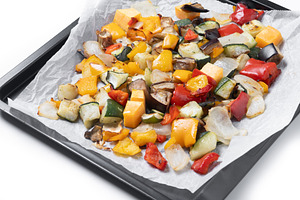 Roasted vegetables, a Food & Drink Photo by etorres69
