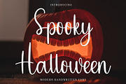 Spooky Halloween, a Handwritten Font by InermediaSTUDIO (Thumbnail 1 of 6)