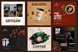 Canva Instagram Coffee Template