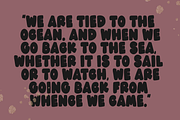 BEACH VIBES Soft Display Font, a Sans Serif Font by Blush Font Co. (Thumbnail 5 of 6)