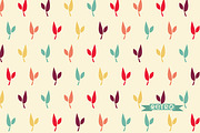 Spring retro set of pattern., a Pattern Graphic by Little A (Aigul) (Thumbnail 3 of 3)