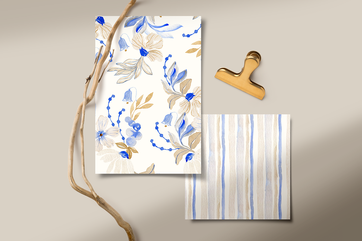 Late Summer Patterns, a Wallpaper Graphic by Webvilla Studio (Photo 7 of 7)