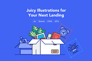 Juicy Illustrations, an Illustration by Craftwork (Thumbnail 1 of 8)
