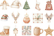 Cute Boho Christmas, an Illustration by Designking (Thumbnail 3 of 5)