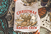 Christmas Cookie Baking Crew Png, a Seasonal Illustration by Libby Wishes (Thumbnail 2 of 4)