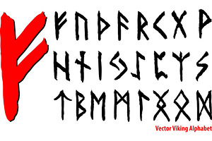 Vrctor Viking Alphabet