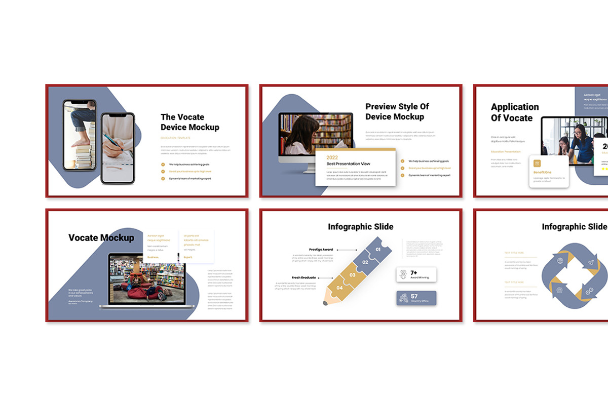 Vocate Presentation Template, a Presentation Template by Analogous Temp (Photo 4 of 5)