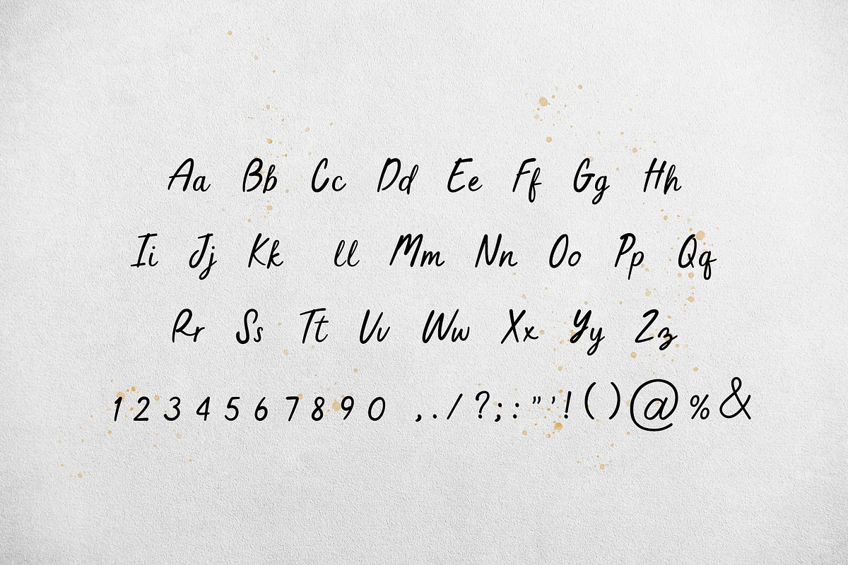 Butter Cookies Handwritten Font, a Handwritten Font by UICreative (Photo 5 of 5)