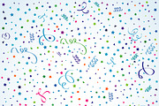 Birthday, Christmas Backgrounds, a Decorative Illustration by TAlex (Thumbnail 4 of 6)